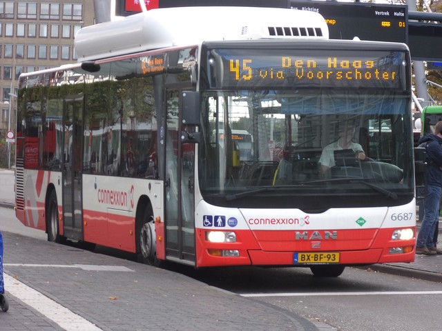 Foto van CXX MAN Lion's City CNG 6687 Standaardbus door Lijn45