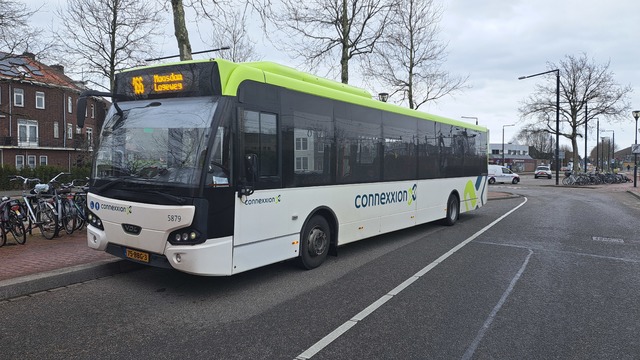Foto van CXX VDL Citea LLE-120 5879 Standaardbus door treinspotter-Dordrecht-zuid
