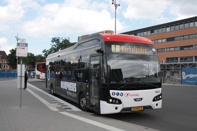 Foto van CXX VDL Citea LLE-115 Electric 7687 Standaardbus door Tramspoor