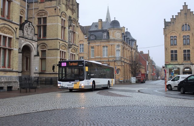 Foto van DeLijn MAN Lion's City 550255 Standaardbus door mauricehooikammer