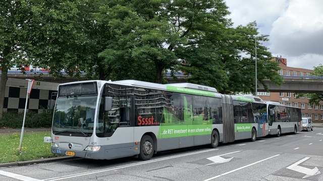 Foto van RET Mercedes-Benz Citaro GDH 401 Gelede bus door Stadsbus