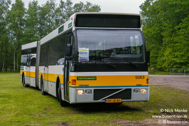 Foto van CXX Berkhof Duvedec G 9063 Gelede bus door Busentrein
