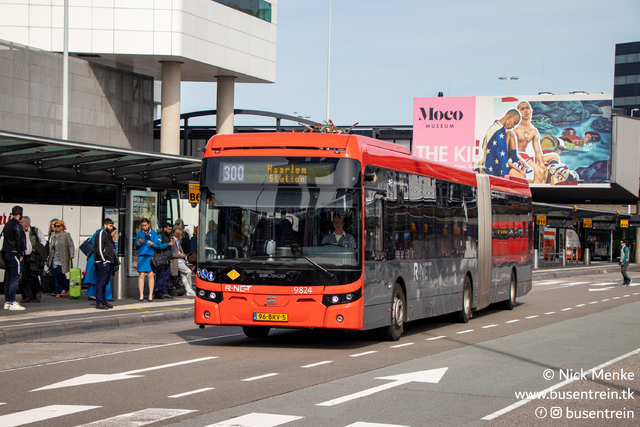 Foto van CXX Ebusco 2.2 (18mtr) 9824 Gelede bus door_gemaakt Busentrein