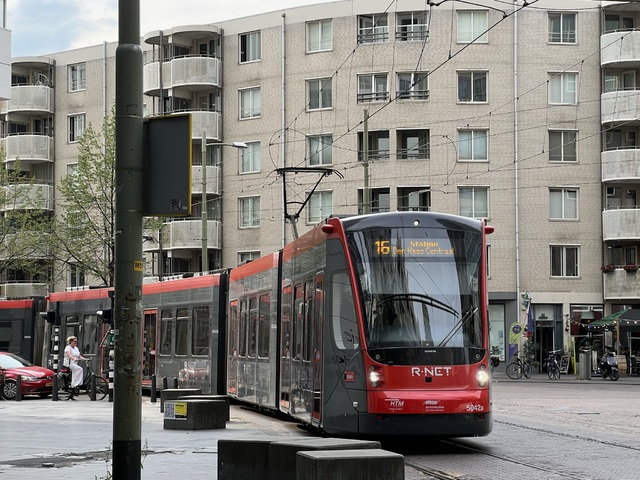 Foto van HTM Avenio 5042 Tram door Stadsbus