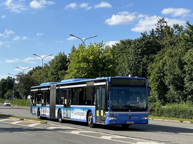 Foto van MVG Mercedes-Benz Citaro G 5413 Gelede bus door Stadsbus