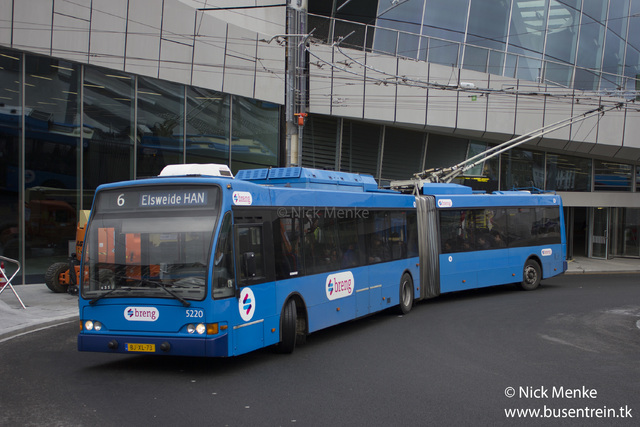 Foto van HER Berkhof Premier AT 18 5220 Gelede bus door Busentrein