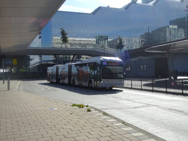 Foto van QBZ Van Hool AGG300 4212 Dubbelgelede bus door Rotterdamseovspotter