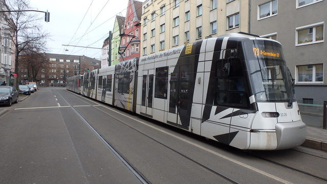 Foto van Rheinbahn NF8U 3328 Tram door Perzik