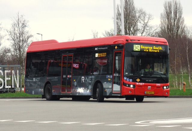 Foto van CXX Ebusco 2.2 (12mtr) 2092 Standaardbus door BusDordrecht2003