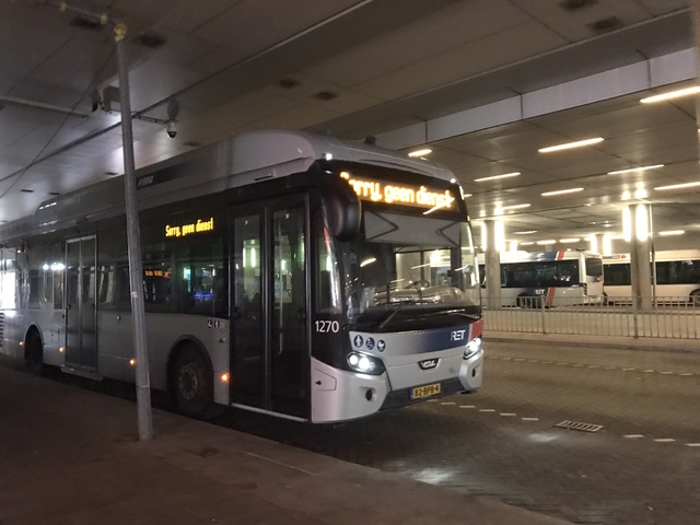 Foto van RET VDL Citea SLE-120 Hybrid 1270 Standaardbus door Rotterdamseovspotter