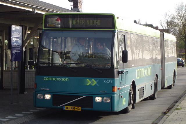 Foto van CXX Berkhof Duvedec G 7827 Gelede bus door wyke2207