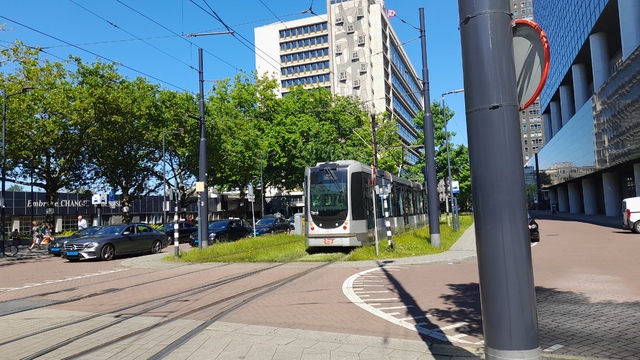Foto van RET Rotterdamse Citadis 2107 Tram door_gemaakt Sneltram