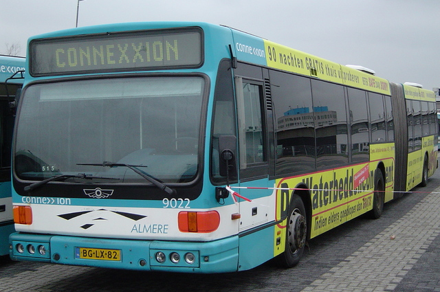 Foto van CXX Den Oudsten B93 9022 Gelede bus door wyke2207