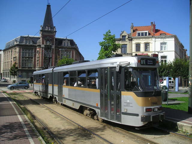 Foto van MIVB Brusselse PCC 7799 Tram door_gemaakt Perzik