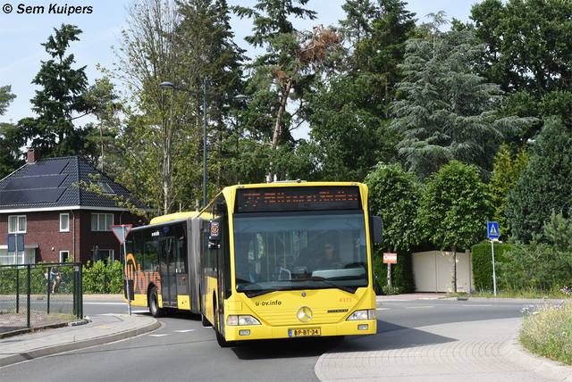 Foto van QBZ Mercedes-Benz Citaro G 4373 Gelede bus door RW2014