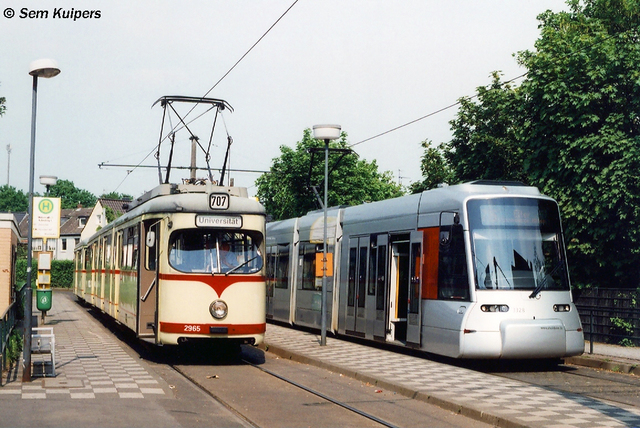 Foto van Rheinbahn NF8U 3328 Tram door RW2014