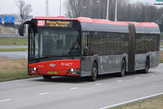 Foto van CXX Solaris Urbino 18 9314 Gelede bus door jensvdkroft