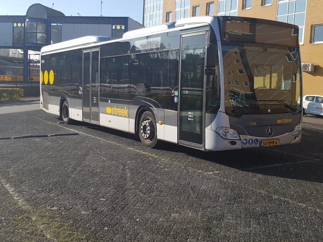 Foto van QBZ Mercedes-Benz Citaro LE 7106 Standaardbus door_gemaakt treinspotter-Dordrecht-zuid