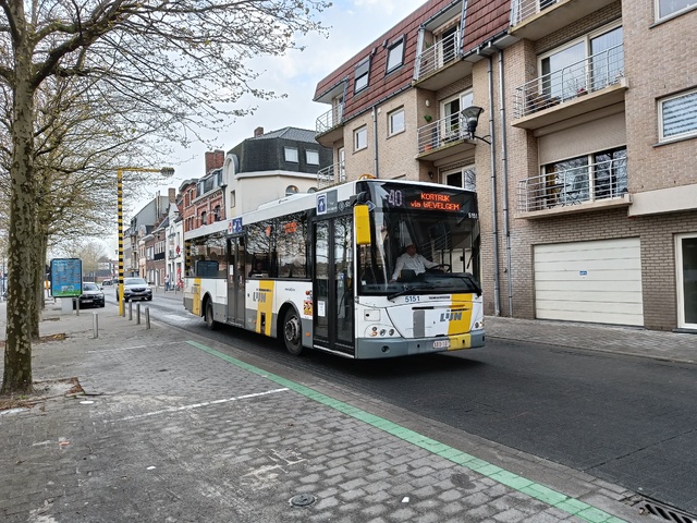 Foto van DeLijn Jonckheere Transit 2000 5151 Standaardbus door BusfanTom