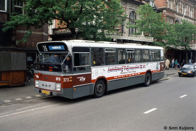 Foto van HTM DAF-Hainje CSA-I 373 Standaardbus door RW2014