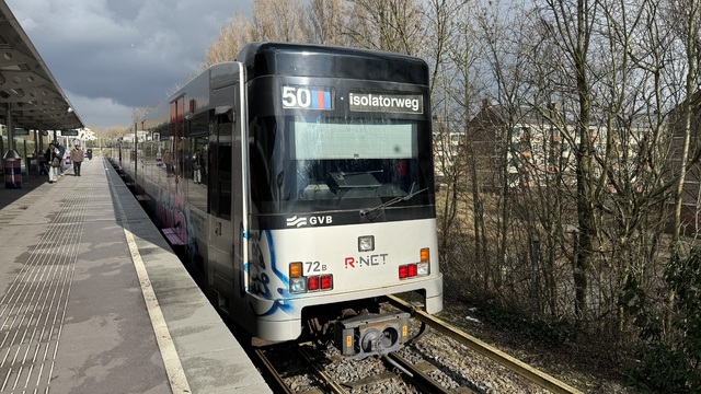 Foto van GVB S3/M4 72 Metro door SteefAchterberg