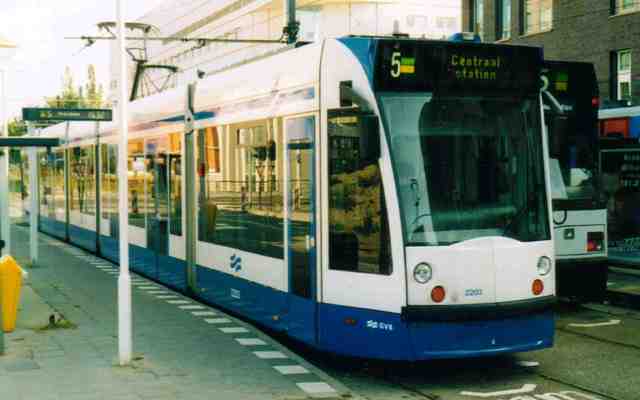 Foto van GVB Siemens Combino (2-richting) 2203 Tram door Jelmer