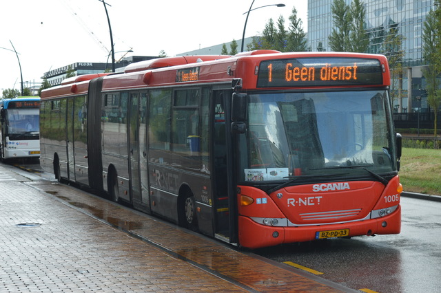 Foto van EBS Scania OmniLink G 1005 Gelede bus door wyke2207