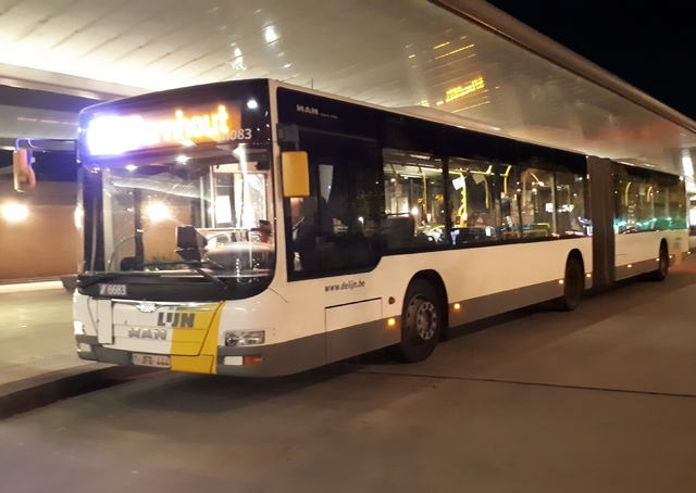 Foto van DeLijn MAN Lion's City G 111083 Gelede bus door glenny82