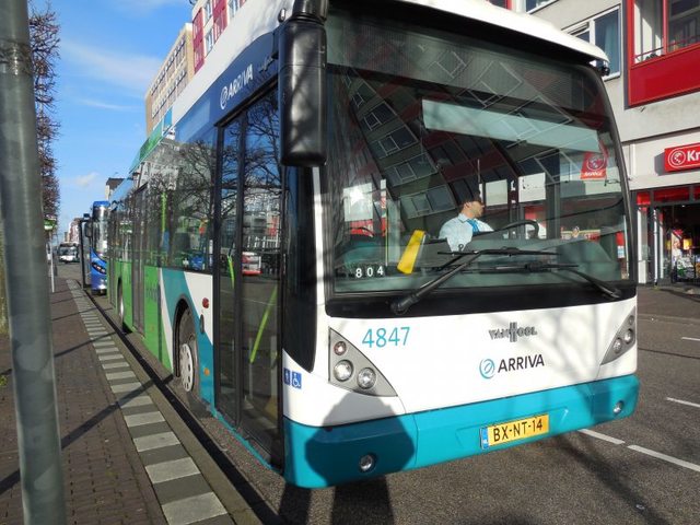 Foto van ARR Van Hool A300 Hybrid 4847 Standaardbus door Stadsbus