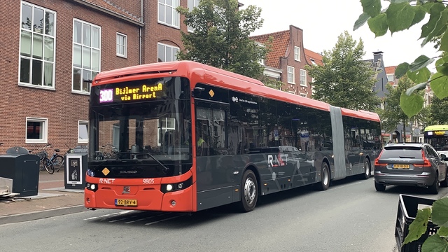 Foto van CXX Ebusco 2.2 (18mtr) 9805 Gelede bus door Stadsbus