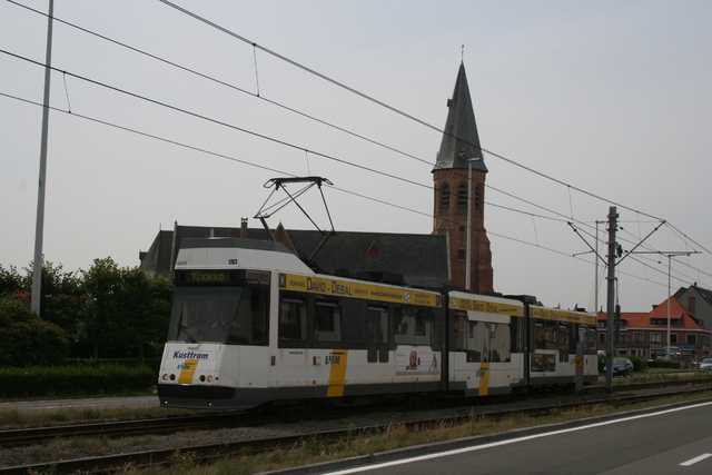 Foto van DeLijn BN LRV 6041 Tram door JanWillem