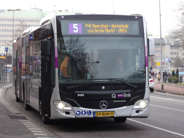Foto van QBZ Mercedes-Benz Citaro G 3455 Gelede bus door Lijn45