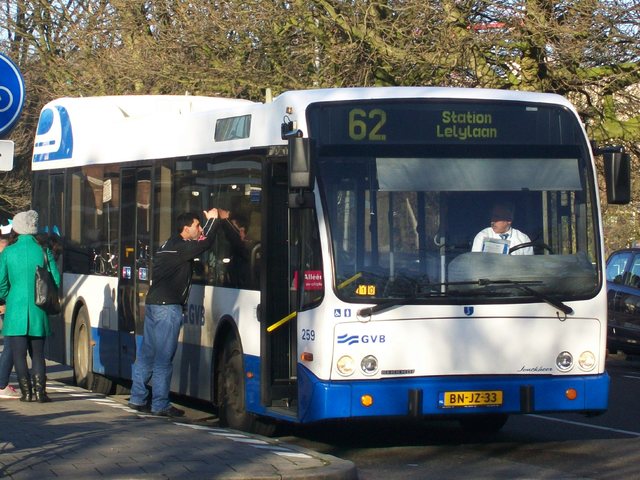 Foto van GVB Berkhof Jonckheer 259 Standaardbus door wyke2207