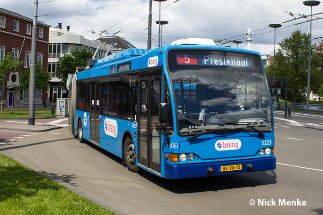 Foto van HER Berkhof Premier AT 18 5223 Gelede bus door Busentrein