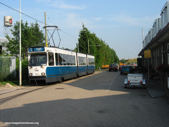 Foto van HTM GTL8 3114 Tram door HaagsTramNieuws