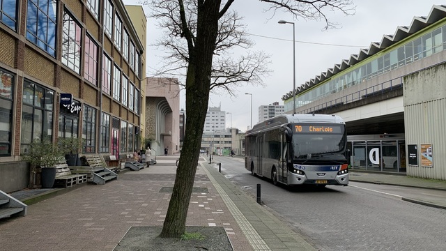 Foto van RET VDL Citea SLE-120 Hybrid 1302 Standaardbus door Stadsbus