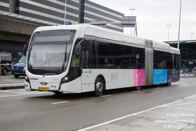 Foto van CXX VDL Citea SLFA-181 Electric 9718 Gelede bus door_gemaakt Busentrein