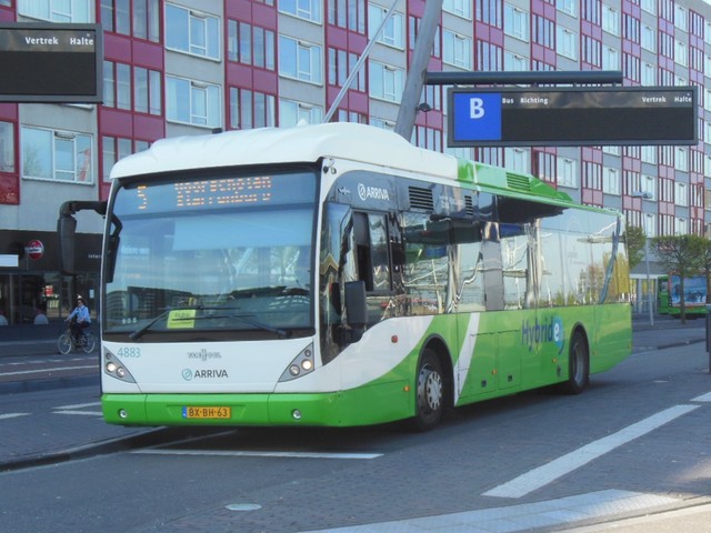 Foto van ARR Van Hool A300 Hybrid 4883 Standaardbus door_gemaakt Lijn45
