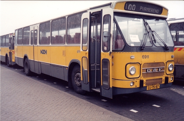 Foto van NZH DAF MB200 6911 Standaardbus door wyke2207