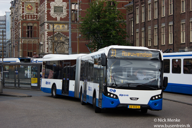 Foto van GVB VDL Citea SLFA-180 1417 Gelede bus door Busentrein