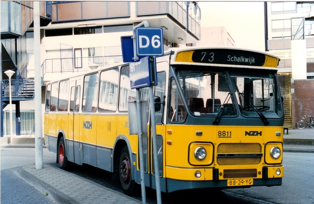 Foto van NZH DAF MB200 8811 Standaardbus door wyke2207