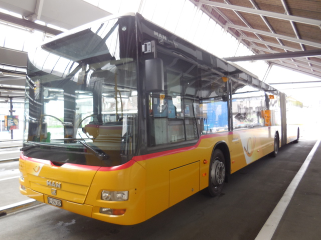 Foto van Postauto MAN Lion's City G 656302 Gelede bus door Stadsbus