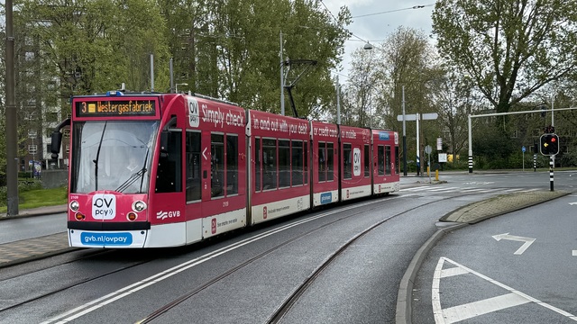 Foto van GVB Siemens Combino 2109 Tram door SteefAchterberg