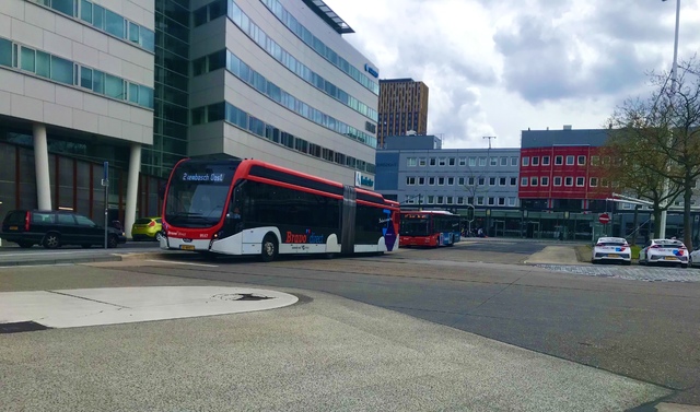 Foto van HER VDL Citea SLFA-181 Electric 9537 Gelede bus door Rotterdamseovspotter