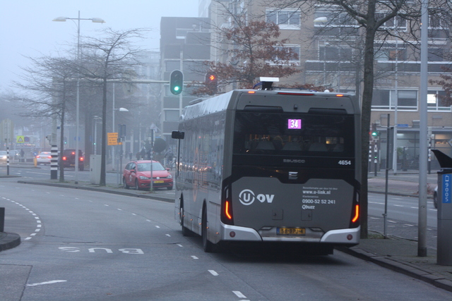 Foto van QBZ Ebusco 2.2 (12mtr) 4654 Standaardbus door Tramspoor