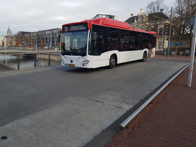 Foto van EBS Mercedes-Benz Citaro NGT Hybrid 5148 Standaardbus door treinspotter-Dordrecht-zuid