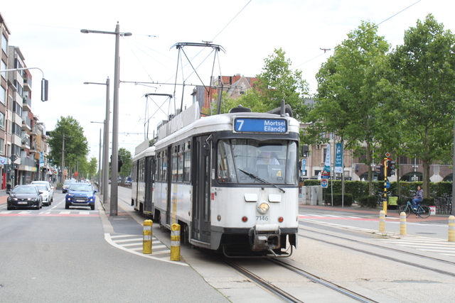 Foto van DeLijn De Lijn PCC 7146 Tram door ZO6176