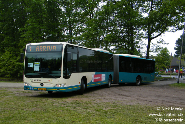 Foto van ARR Mercedes-Benz Citaro G 411 Gelede bus door Busentrein