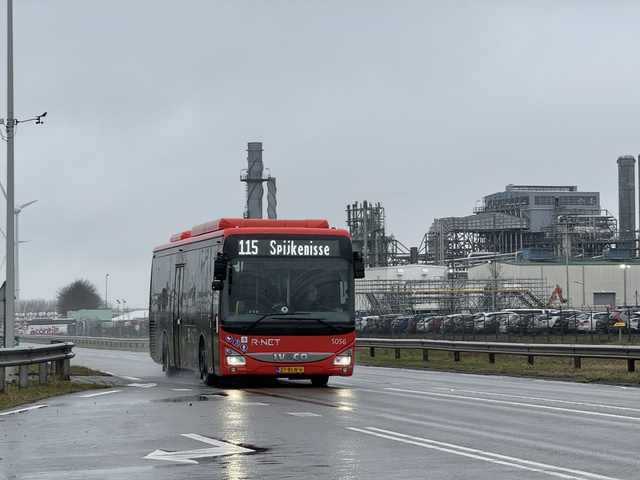 Foto van EBS Iveco Crossway LE CNG (12mtr) 5056 Standaardbus door Stadsbus