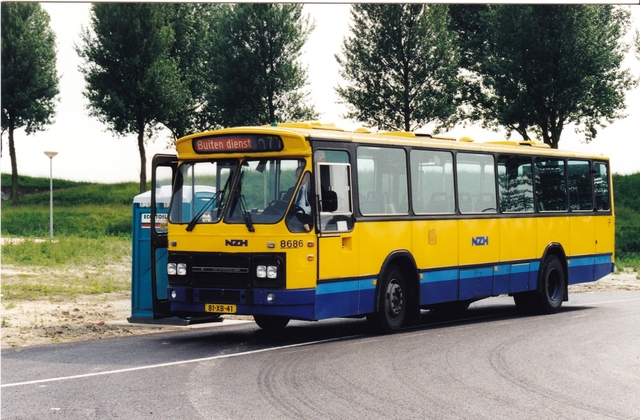 Foto van NZH DAF MB200 8686 Standaardbus door wyke2207